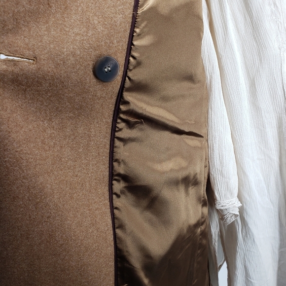 DKNY Womens Size Medium Double Breasted Trench Coat NWT - Picture 14 of 15